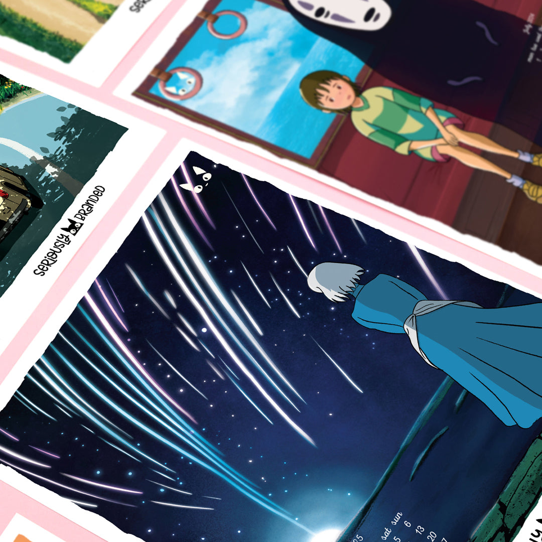 Studio Ghibli Fan Art Calendar 2026