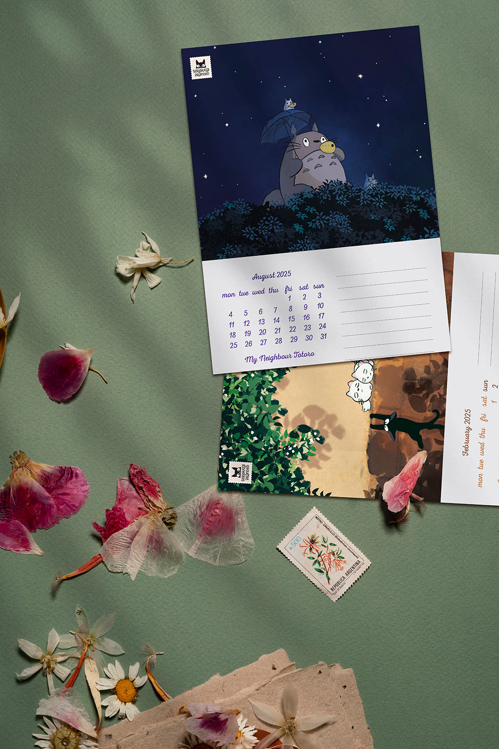 Studio Ghibli Fan Art Calendar 2026