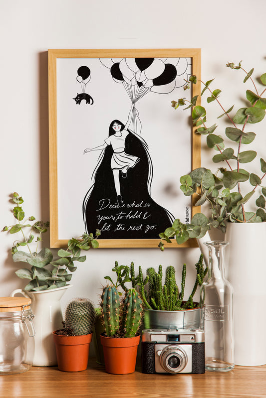 Hold On Poster - TS Collection